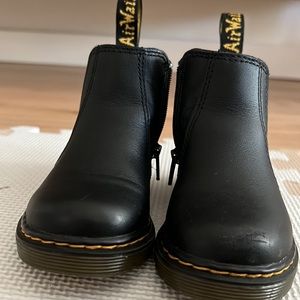 Toddler Doc Martens Black Combat Boots Size 7